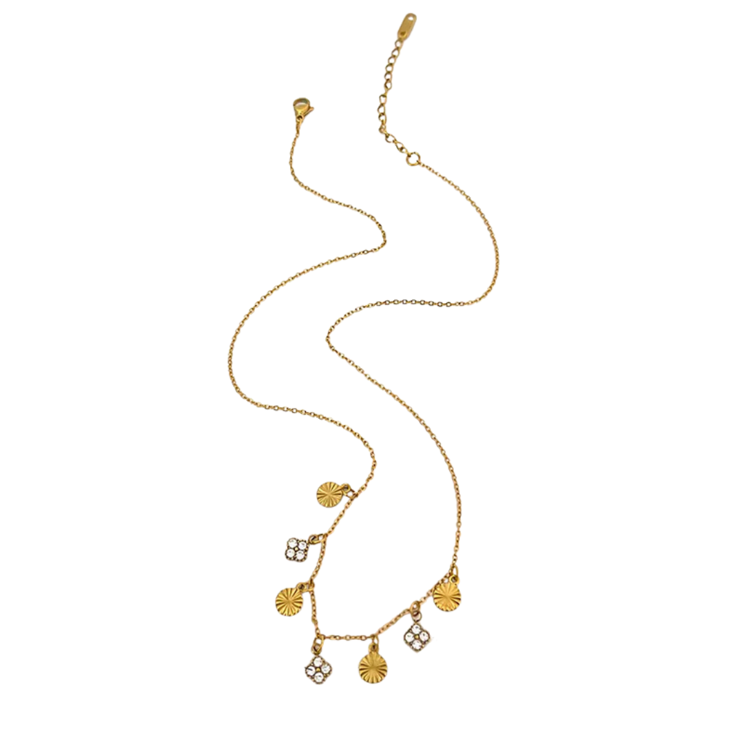 Charms Dorados con Cristales