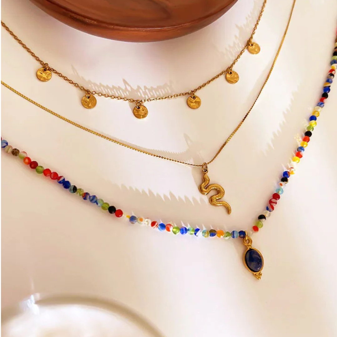 Layering Multicolor con Serpiente