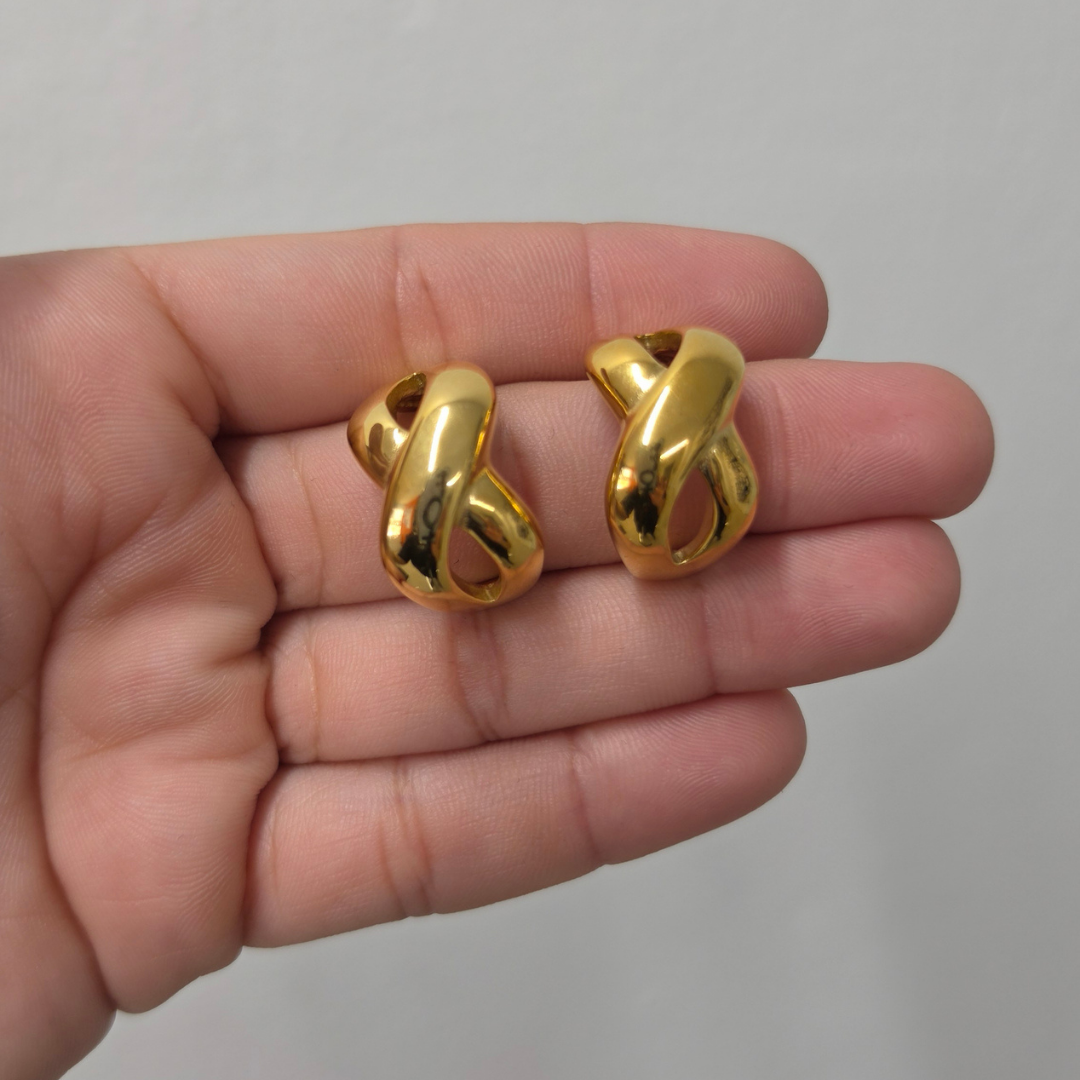 Aretes Elegancia Cruzada