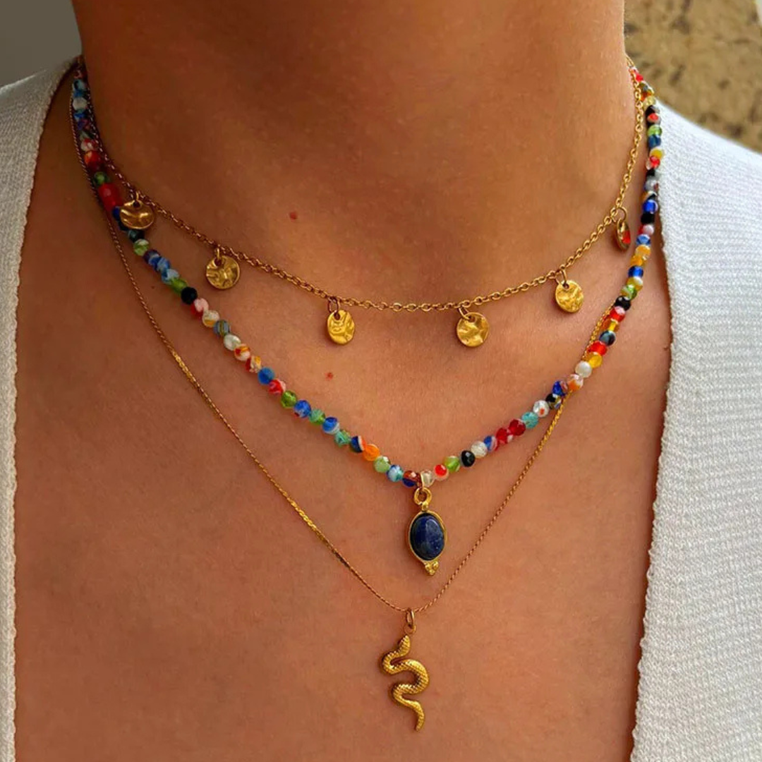 Layering Multicolor con Serpiente