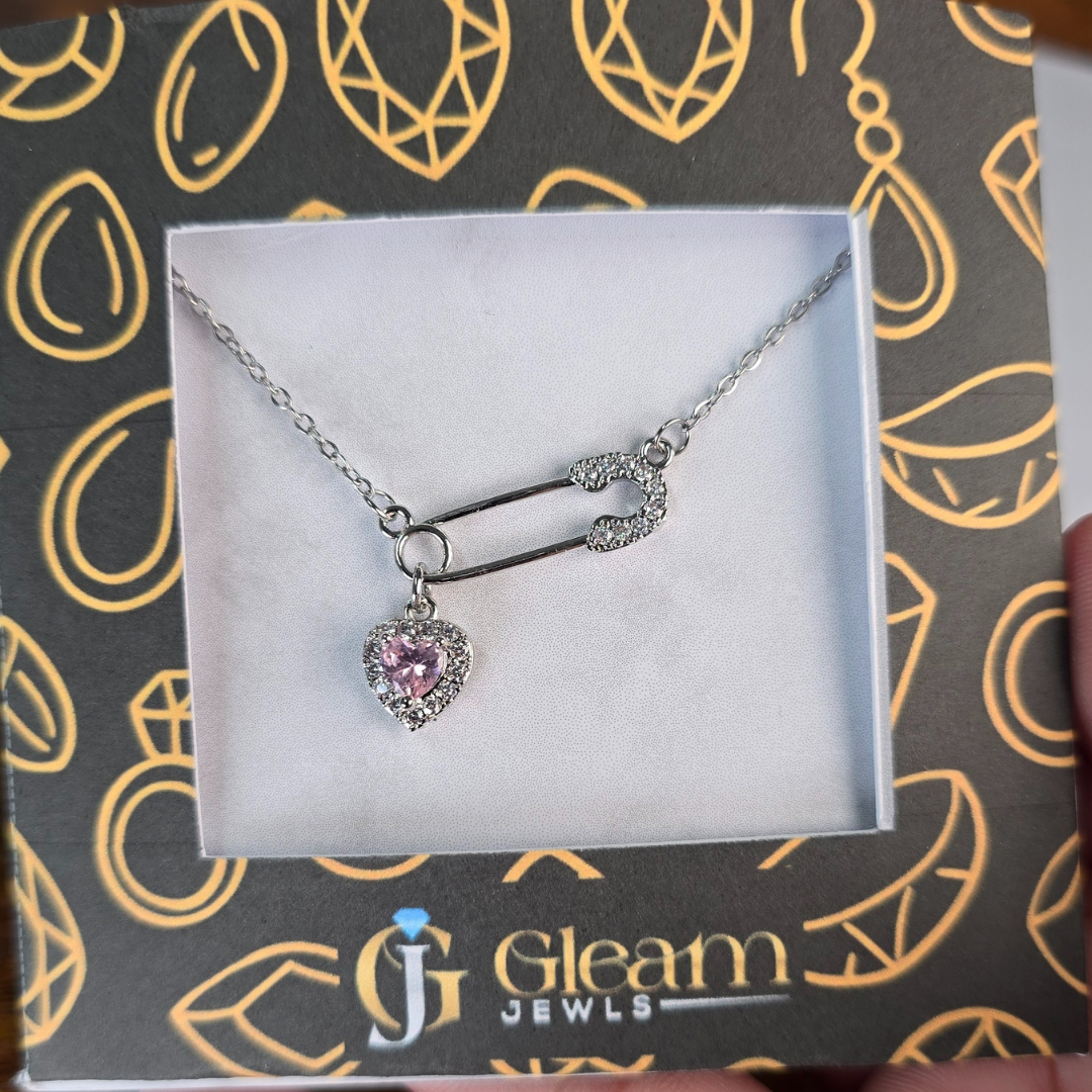 Collar Imperdible Plata