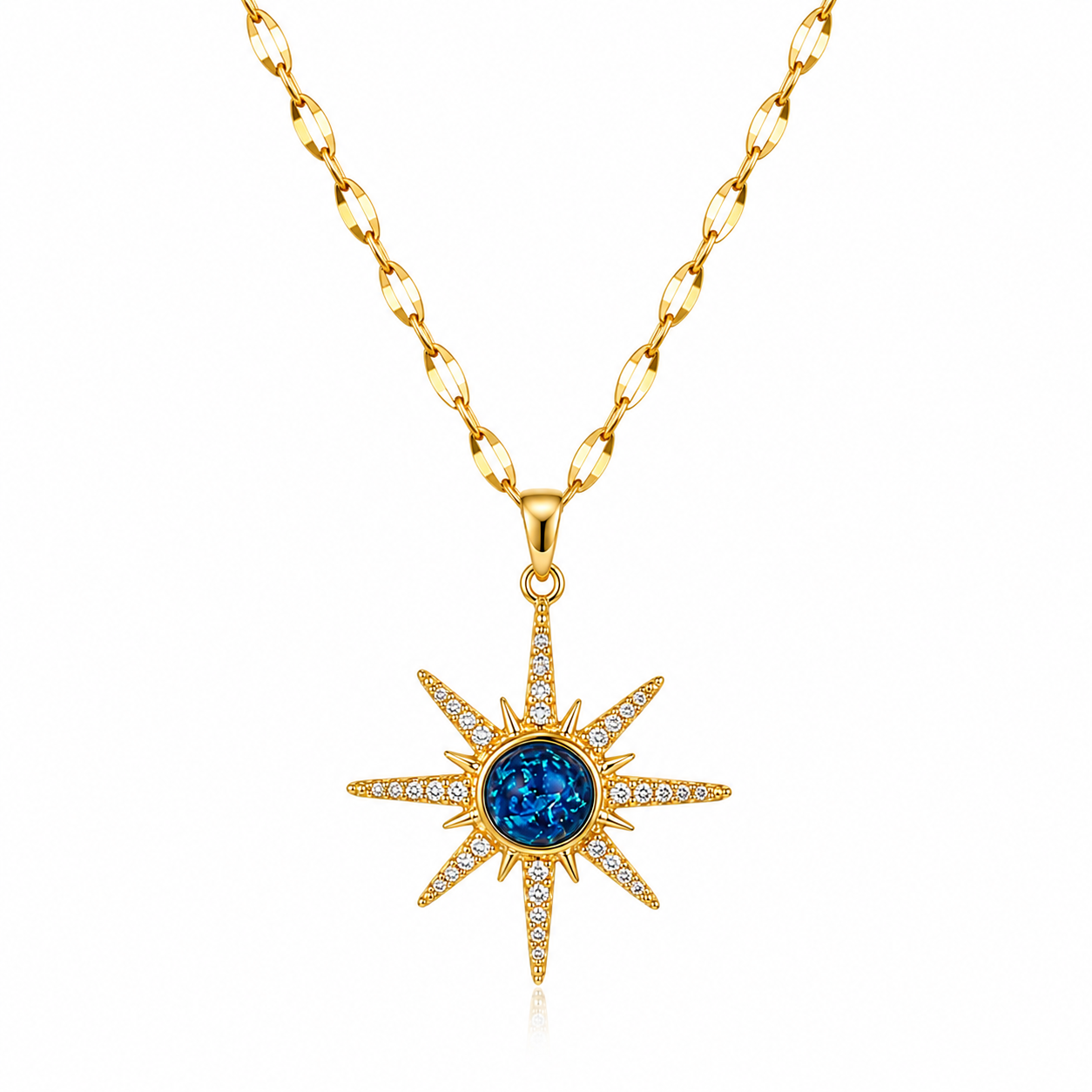Collar Estrella Polar oro