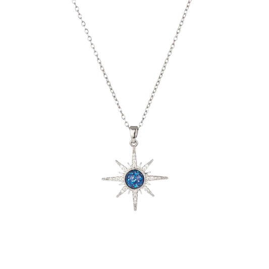 Collar Estrella Polar plata