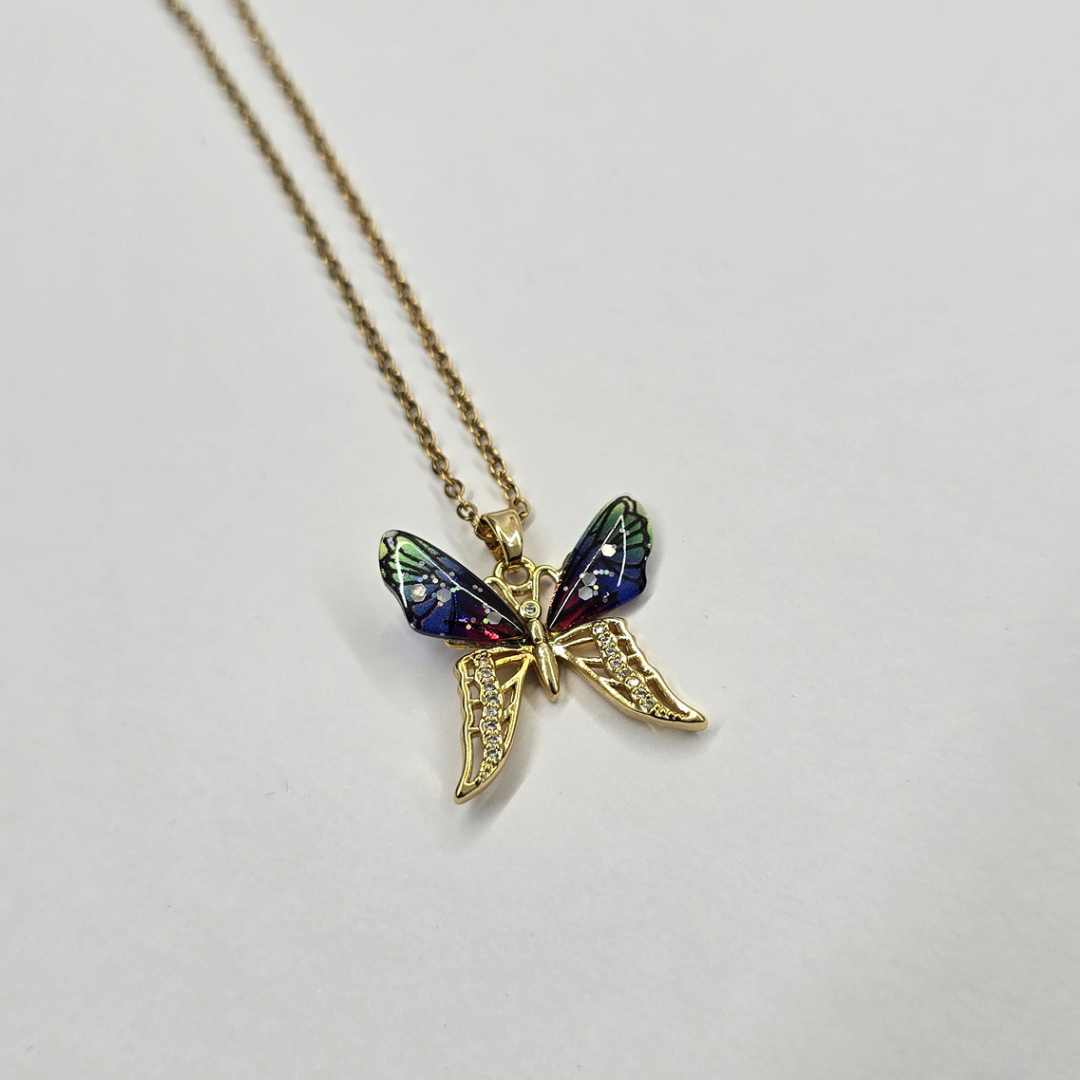 Mariposa Alas de Cristal