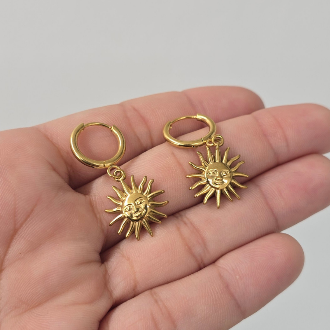 Aretes Sol Radiante