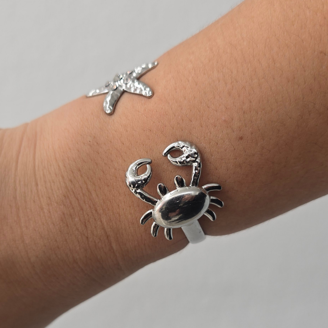 Brazalete Cangrejo y Estrella de Mar