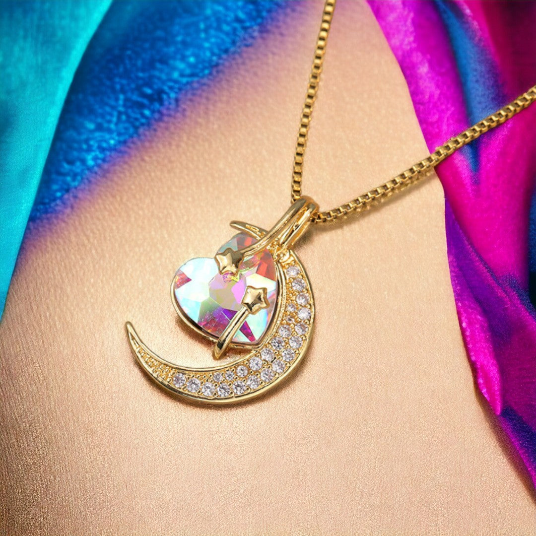 Gleam Moon Blanco tornasol