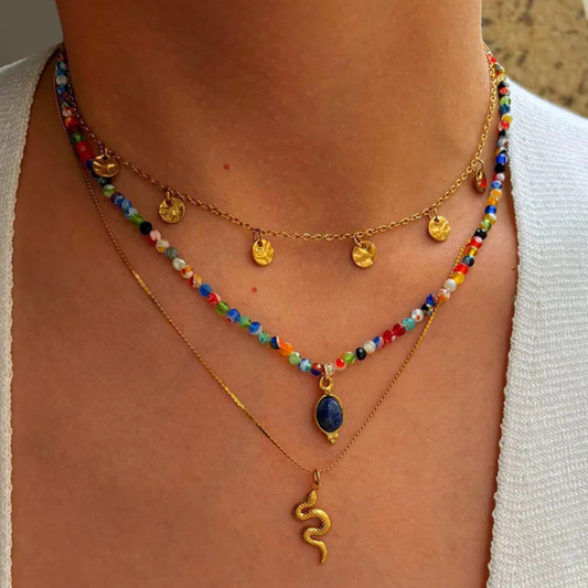 Layering Multicolor con Serpiente