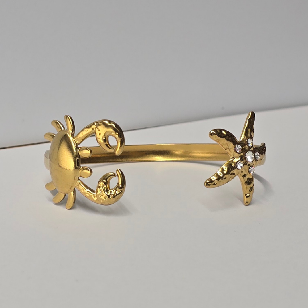 Brazalete Cangrejo y Estrella de Mar