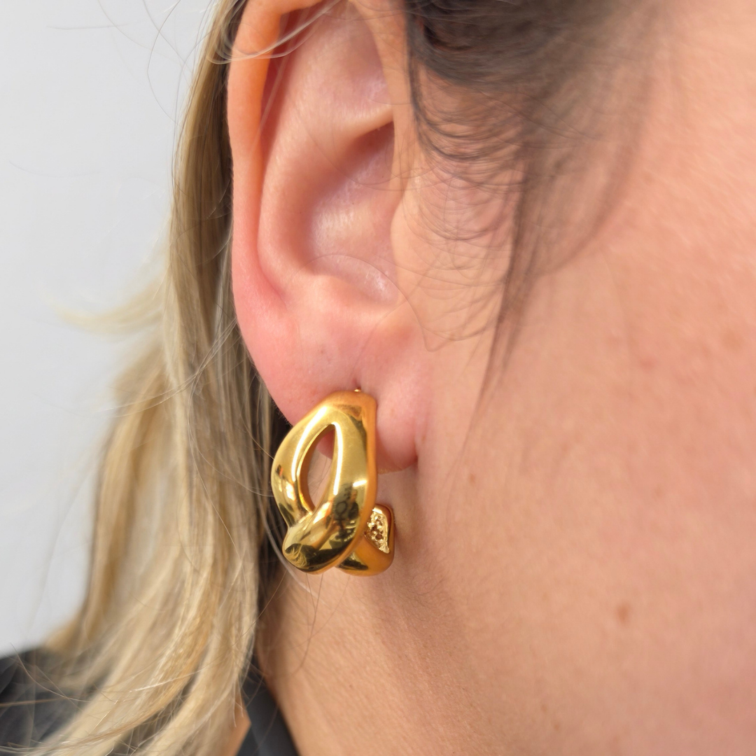 Aretes Elegancia Cruzada