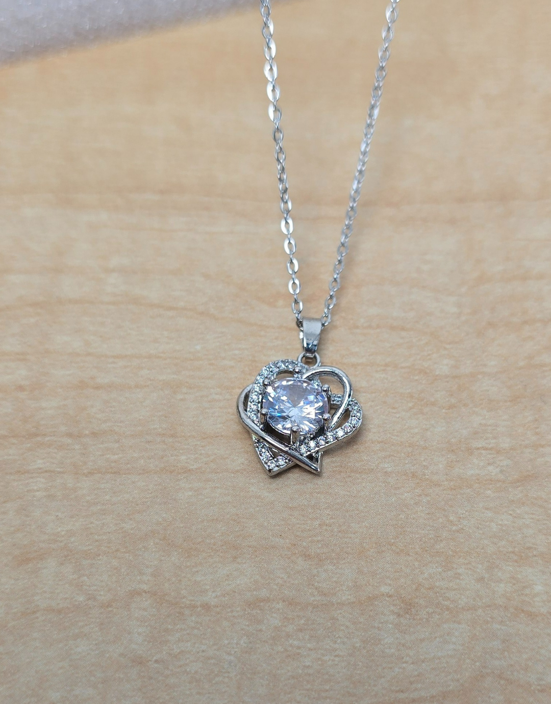 Trenza de amor plata