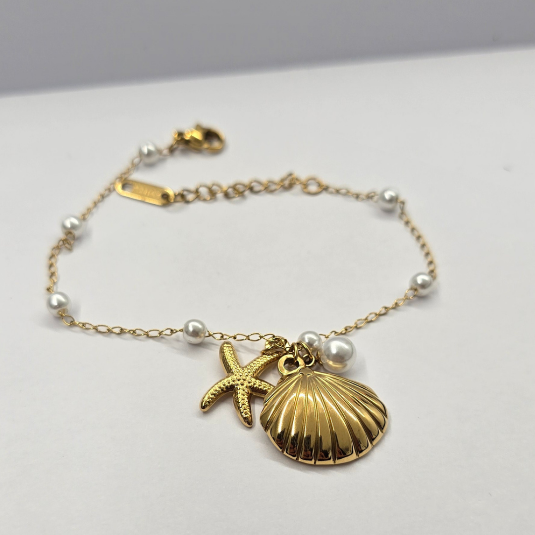 Pulsera Mar de tesoros Oro