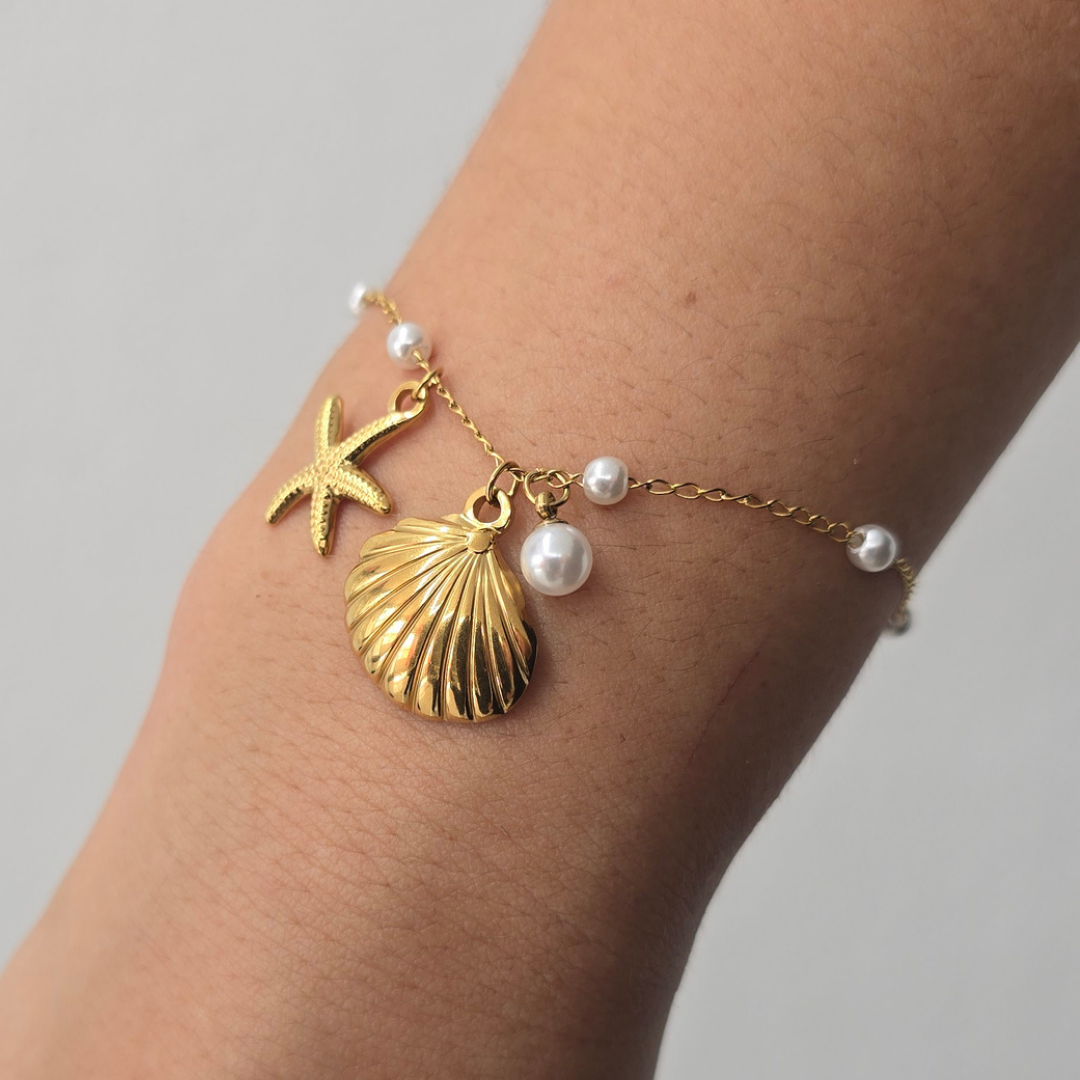 Pulsera Mar de tesoros Oro
