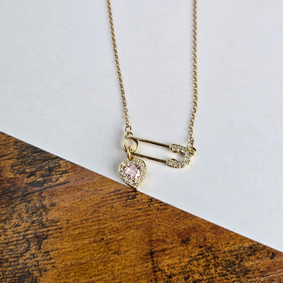 Collar Imperdible Oro