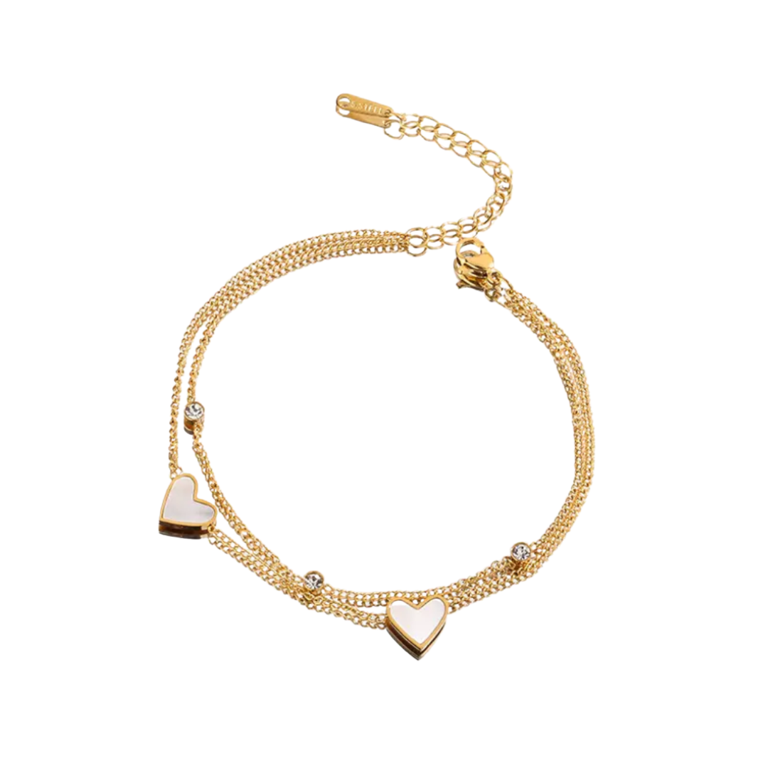 Corazón Brillante (Pulsera)