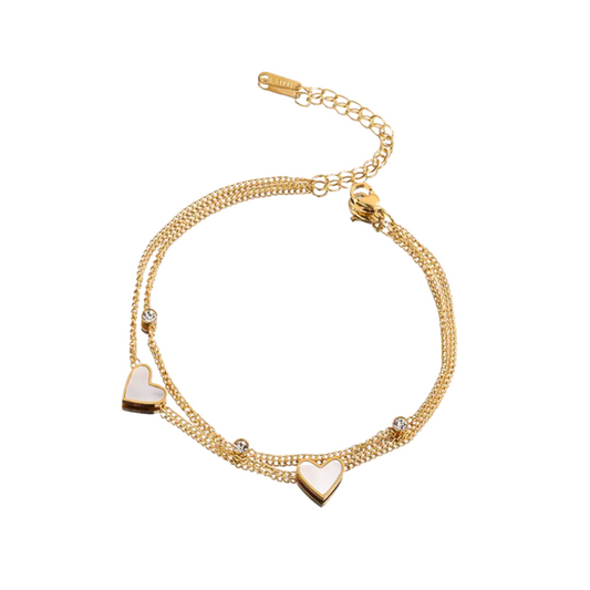 Corazón Brillante (Pulsera)