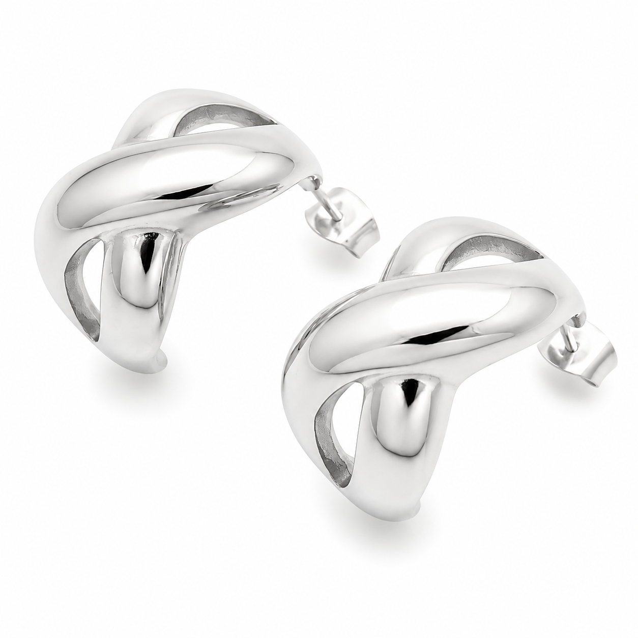 Aretes Elegancia Cruzada