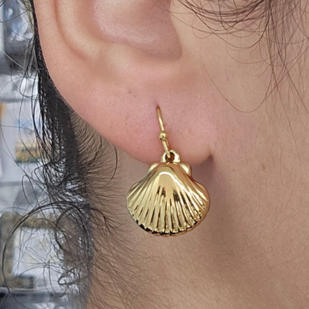 Aretes Concha Marina