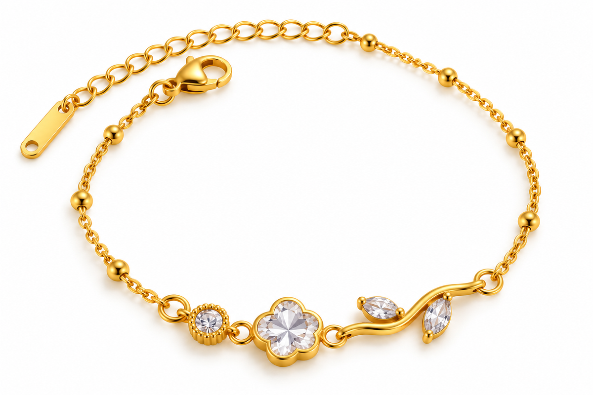 Pulsera Rosa Blanca