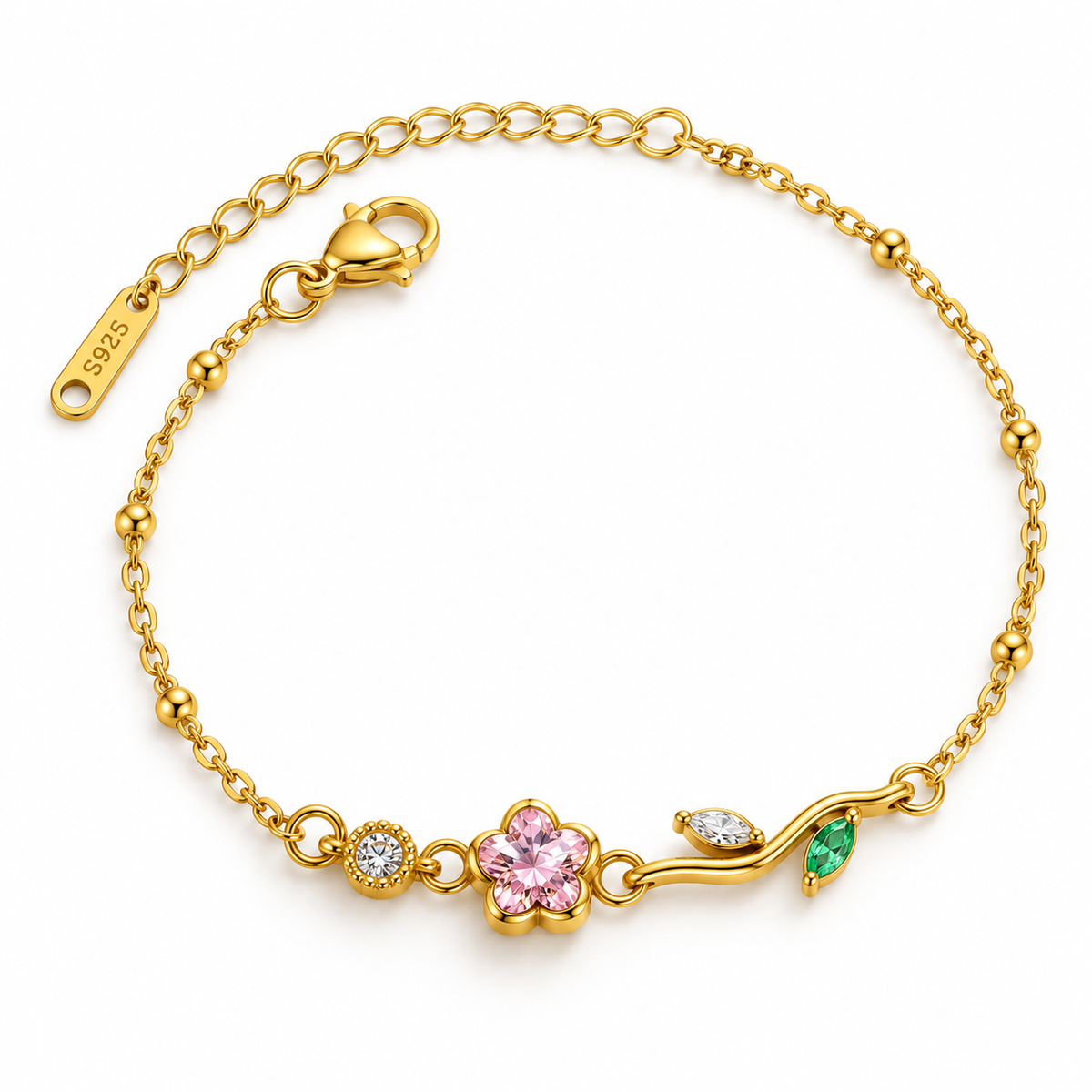 Pulsera Rosa Colorida