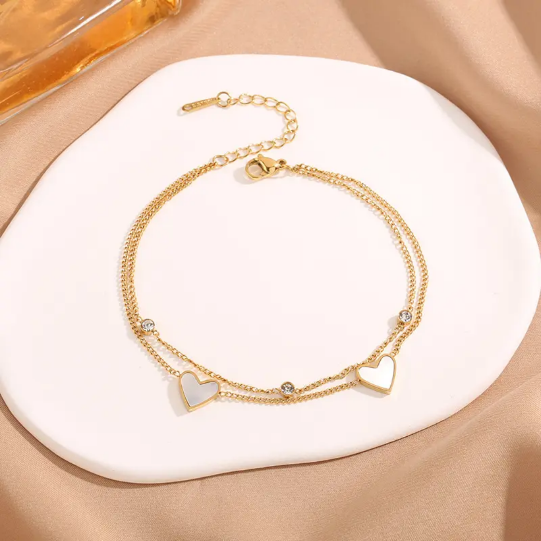 Corazón Brillante (Pulsera)