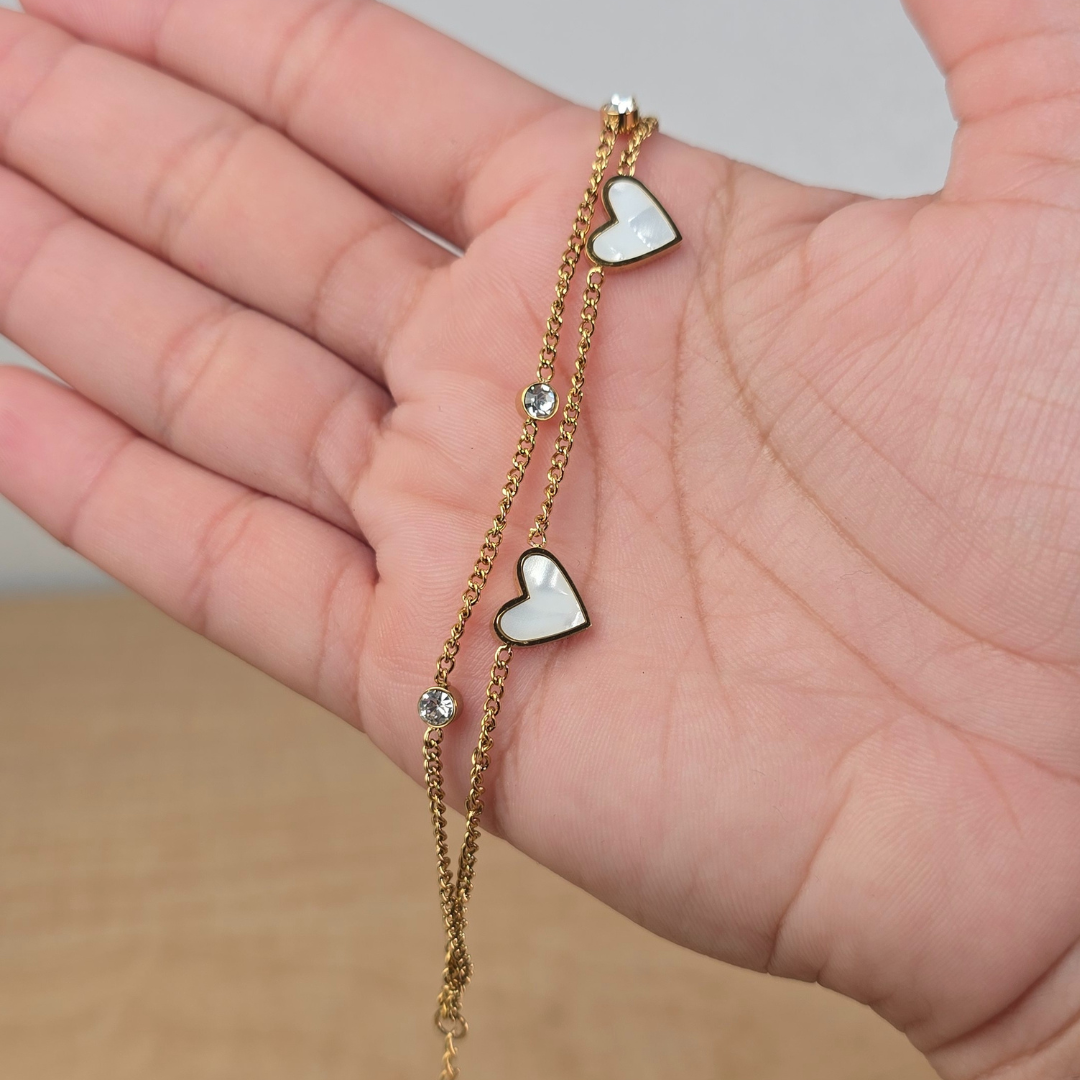 Corazón Brillante (Pulsera)