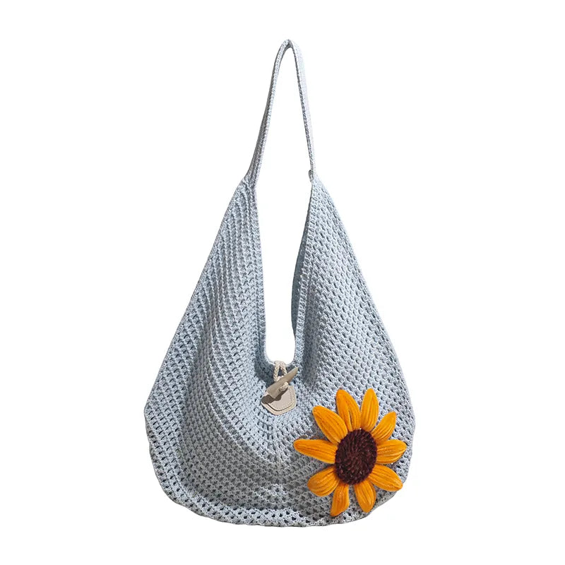 Bolsa Tejida Girasol