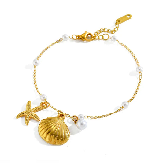 Pulsera Mar de tesoros Oro
