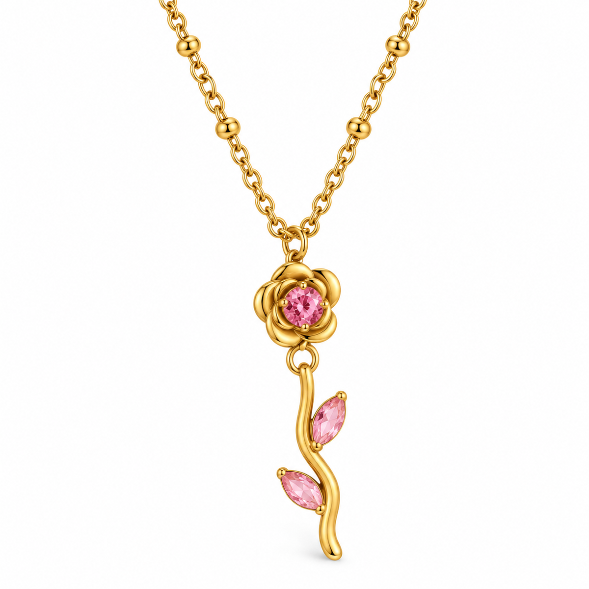 Collar Rosa Encantada
